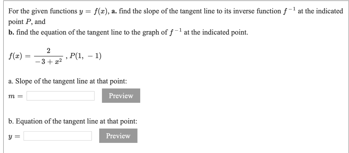 Answered F X A Find The Slope Of The Tangent Bartleby