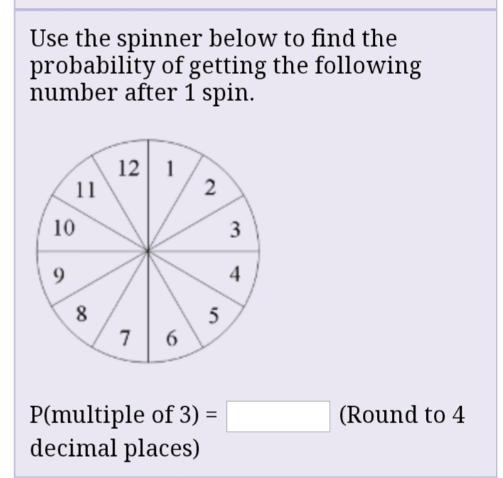 Answered: Use The Spinner Below To Find The… | Bartleby