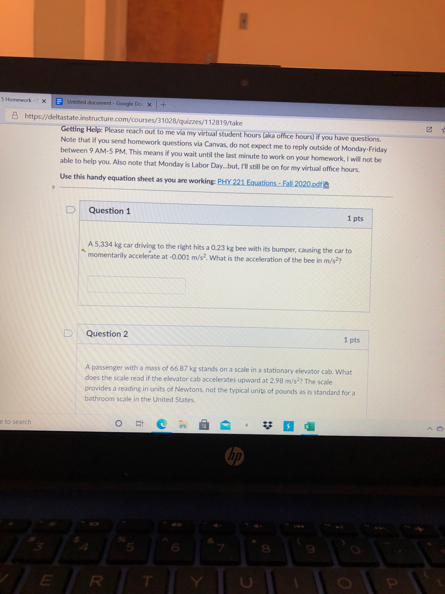 Answered: 5 Homework - E Untitled document -… | bartleby