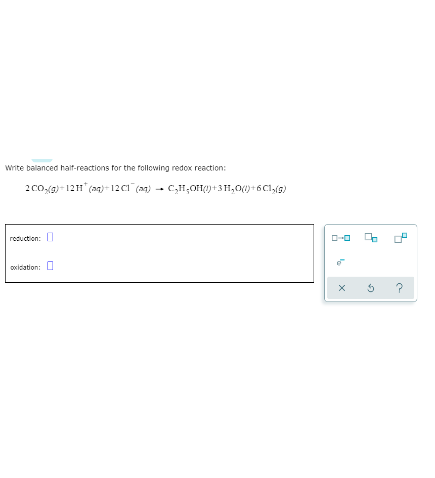 Answered Write Balanced Half Reactions For The Bartleby