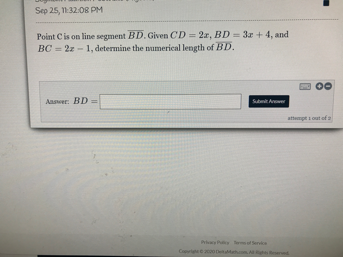 Answered Point C Is On Line Segment Given Cd Bartleby