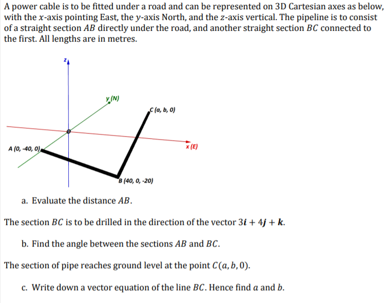 Answered: A power cable is to be fitted under a… | bartleby