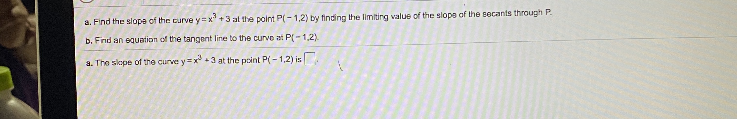 answered-a-find-the-slope-of-the-curve-y-x-3-bartleby