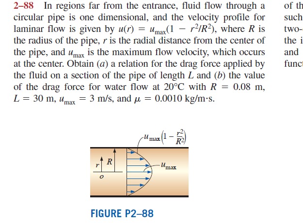 flux integral through a pipe