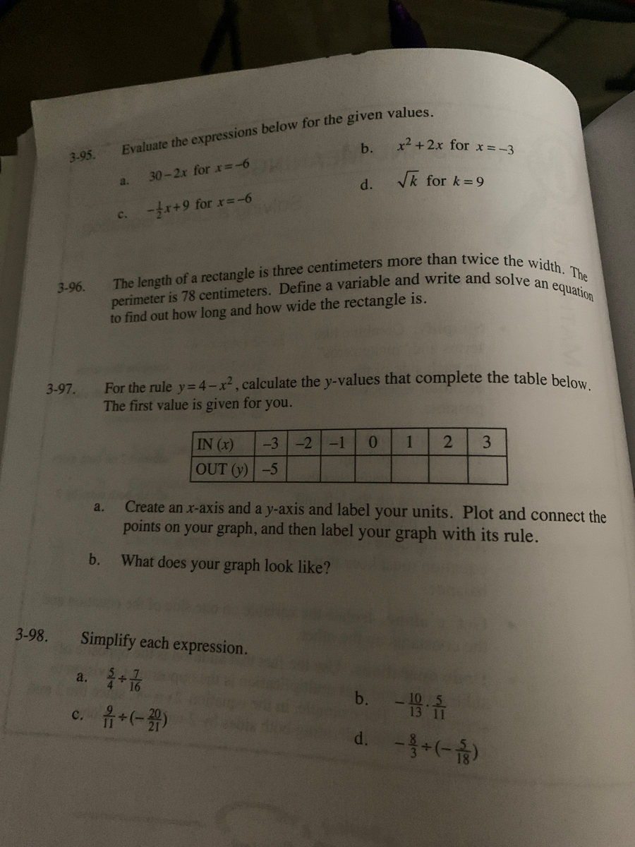 Answered For The Rule Y 4 X2 Calculate The Bartleby