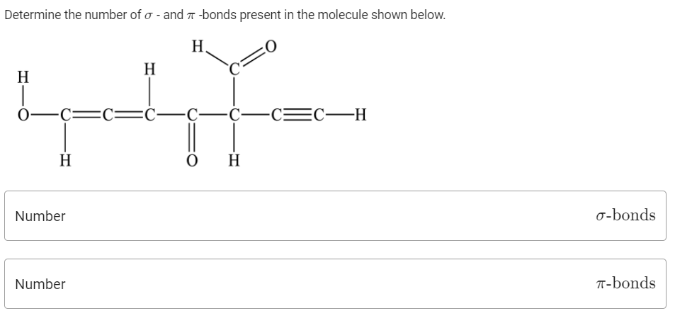 Answered Determine The Number Of O And T Bartleby