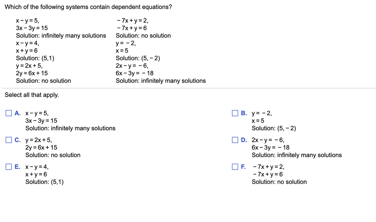 Answered Which Of The Following Systems Contain Bartleby