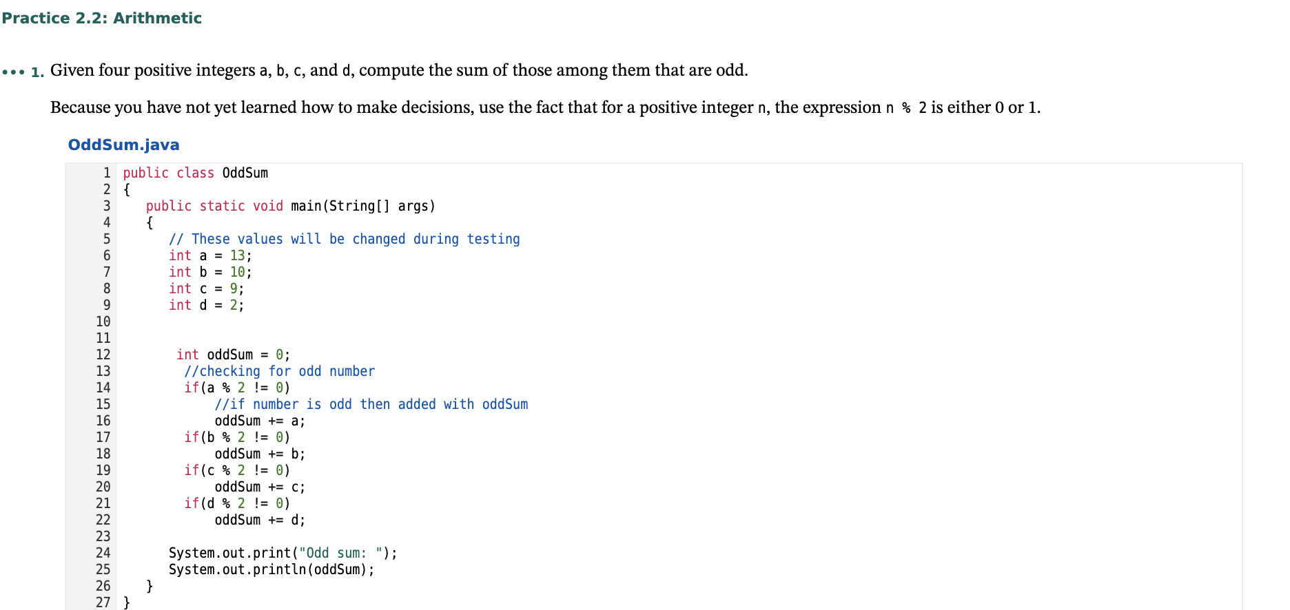 Answered Given Four Positive Integers A B C Bartleby