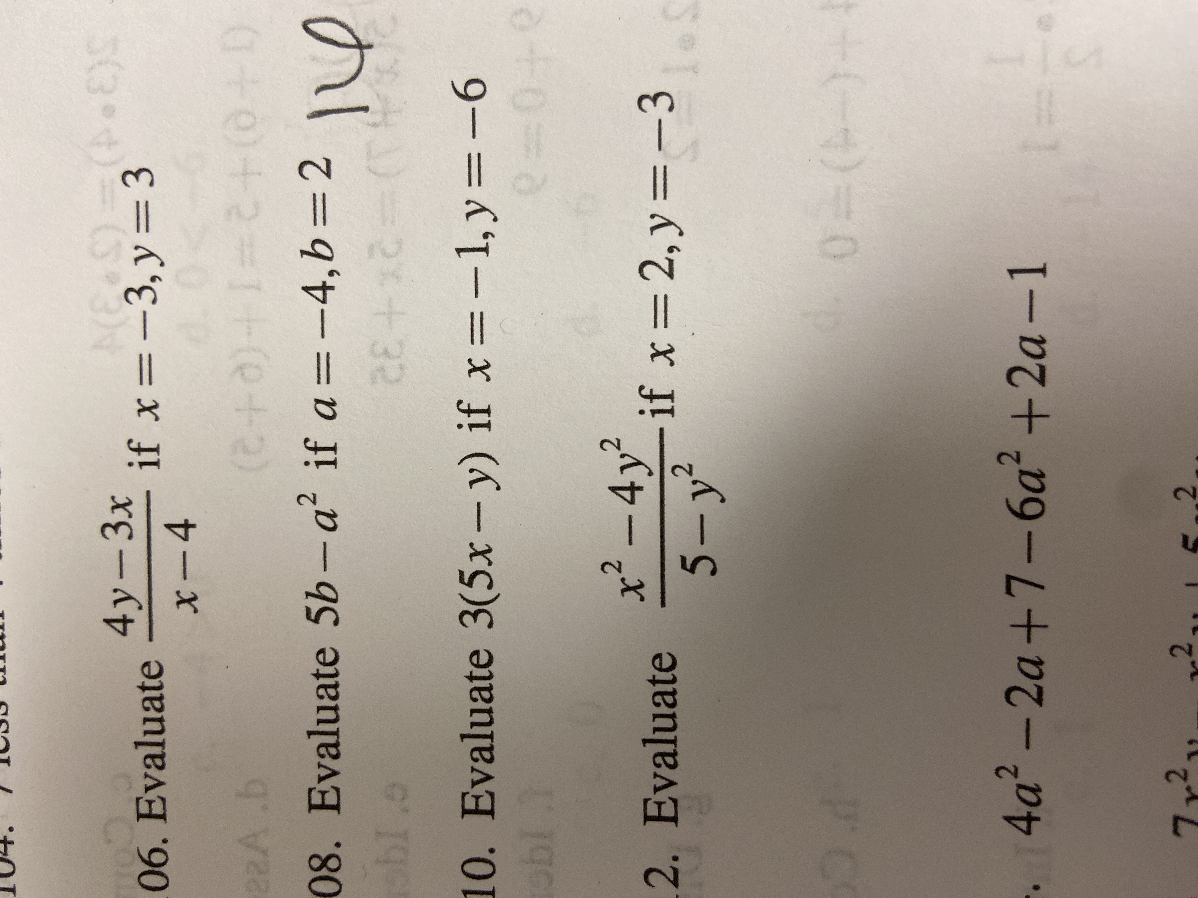 Answered 06 Evaluate 4y 3 If X 3 Y 3 X4 Bartleby