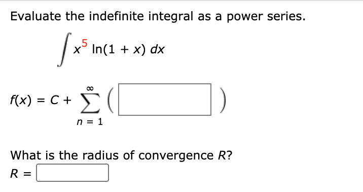 Answered Evaluate The Indefinite Integral As A Bartleby