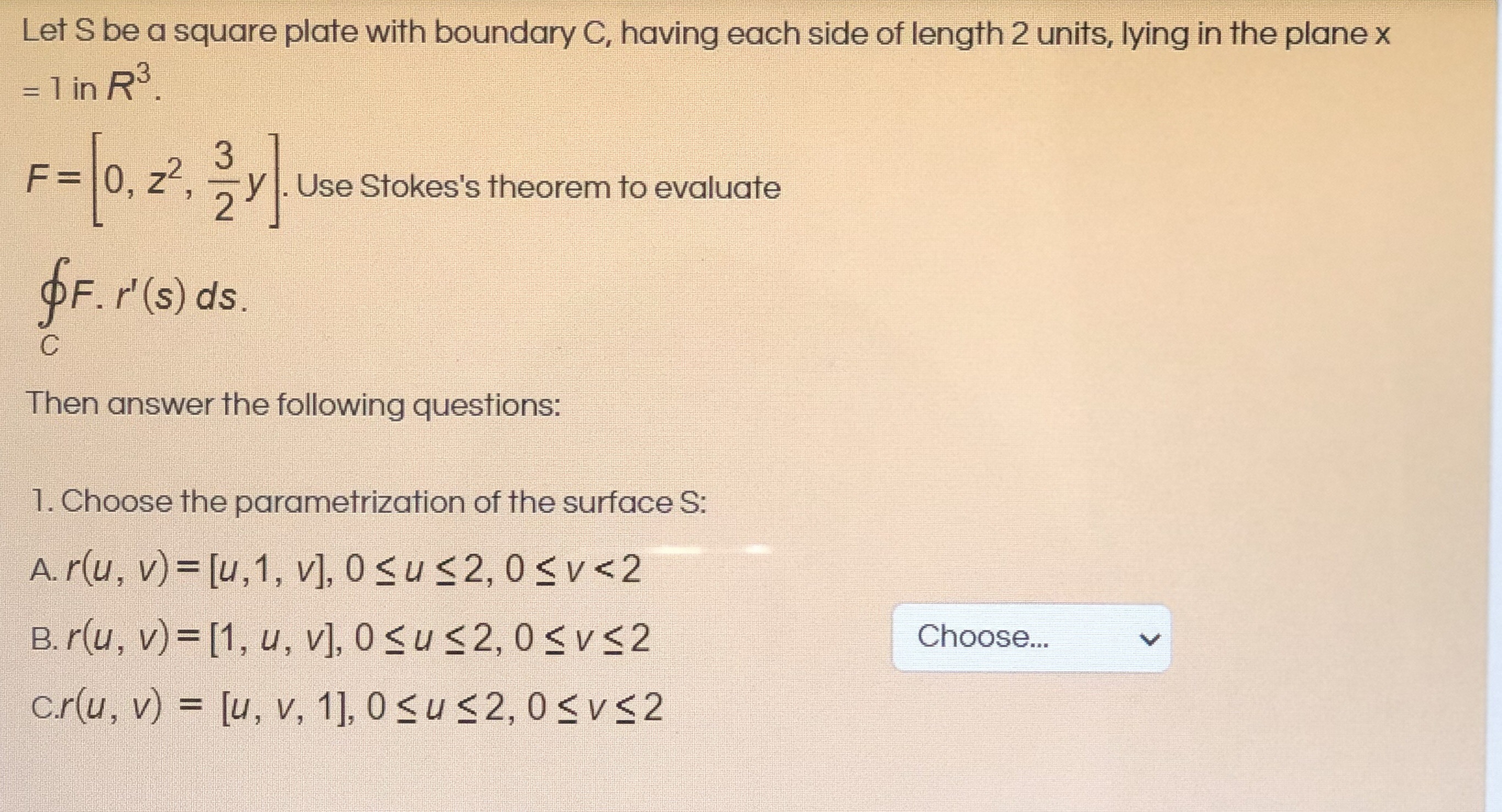 Answered Let S Be A Square Plate With Boundary Bartleby