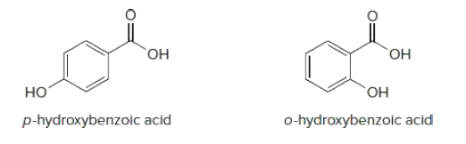 Answered On No No On P Hydroxybenzoic Acid Bartleby