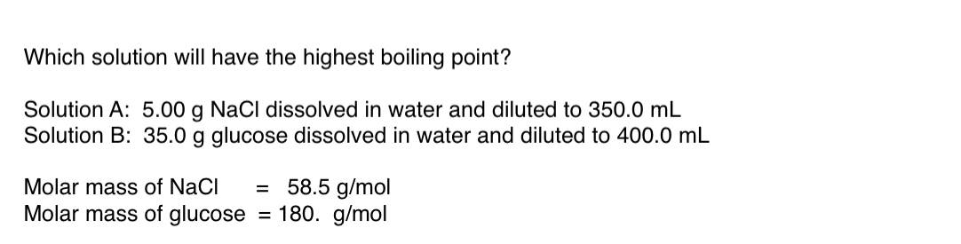 answered-which-solution-will-have-the-highest-bartleby