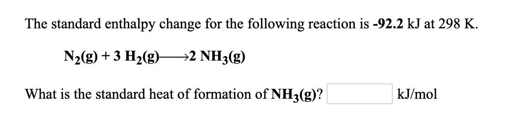 answered-the-standard-enthalpy-change-for-the-bartleby