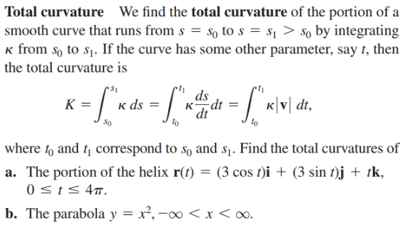 Answered Total Curvature We Find The Total Bartleby