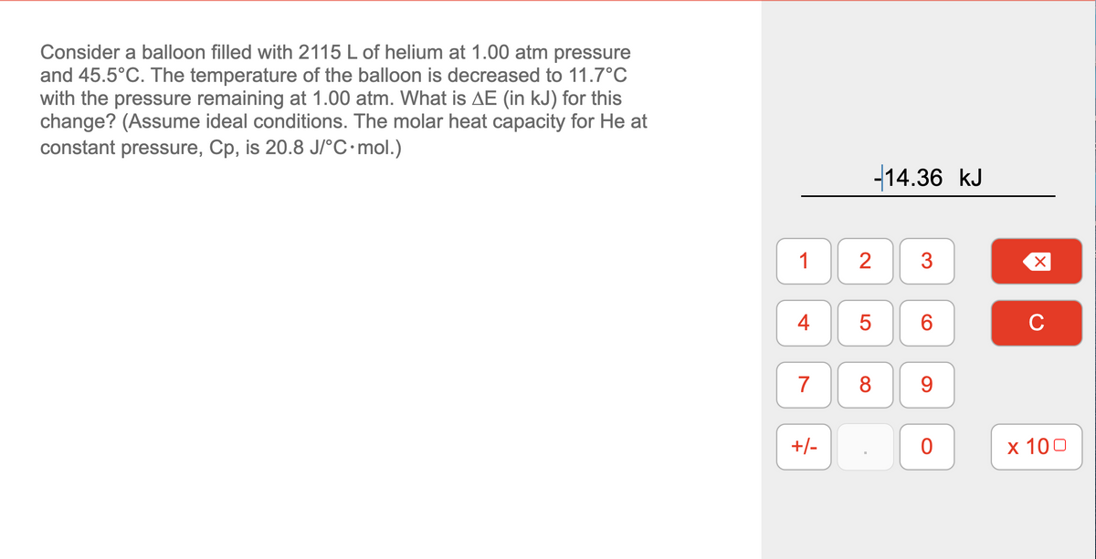 Answered Consider A Balloon Filled With 2115 L Bartleby