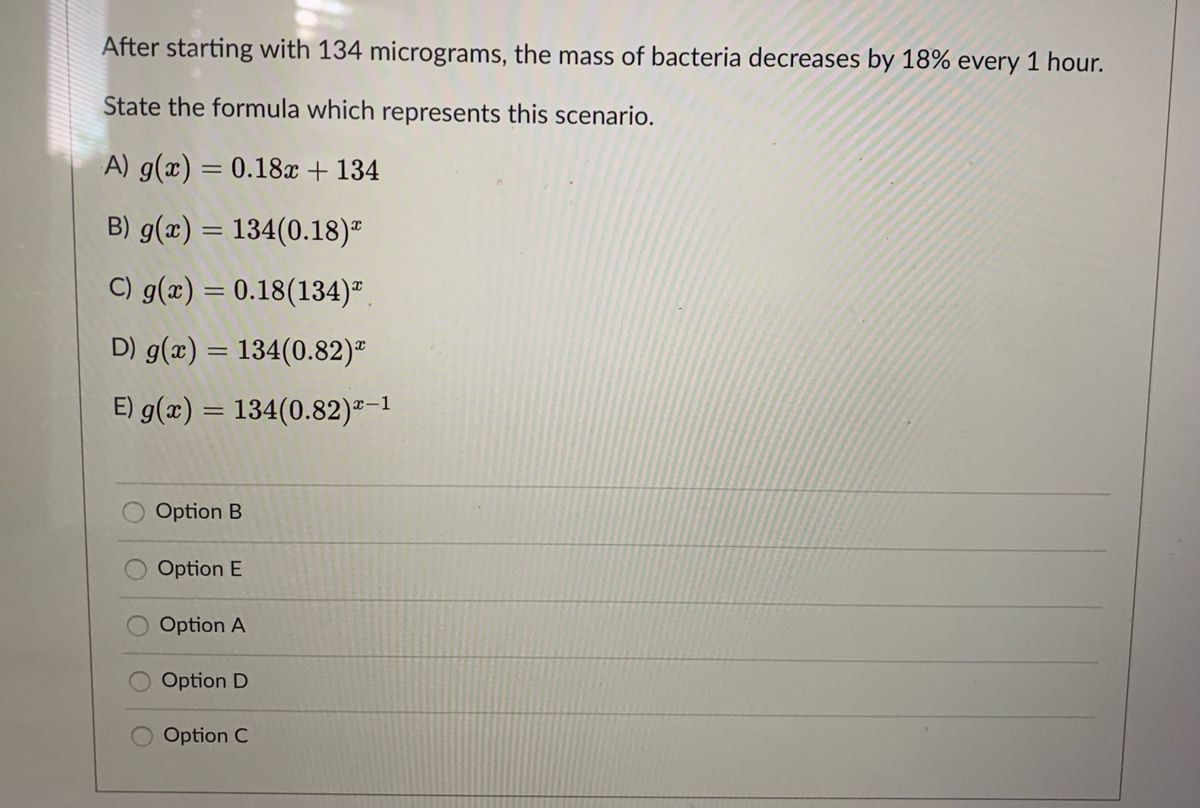 Answered After Starting With 134 Micrograms The Bartleby