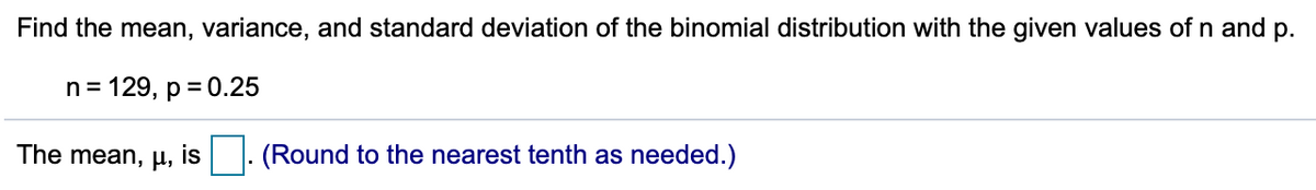 answered-find-the-mean-variance-and-standard-bartleby