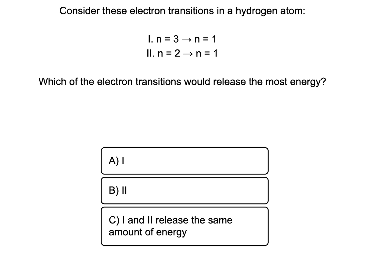 Answered Consider These Electron Transitions In Bartleby