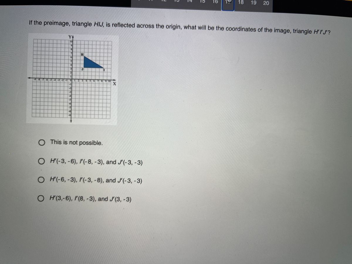 Answered If The Preimage Triangle Hij Is Bartleby