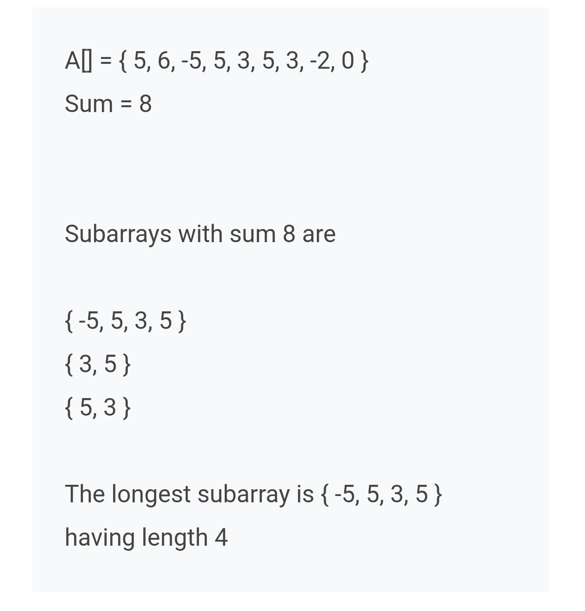 Answered: Find Maximum Length Subarray Having A… | Bartleby