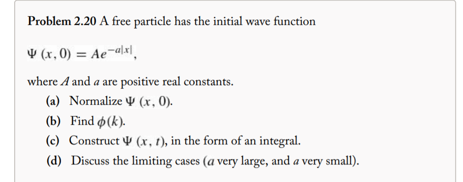 Answered Problem 2 A Free Particle Has The Bartleby