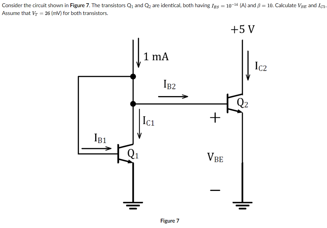 Answered Consider The Circuit Shown In Figure 7 Bartleby
