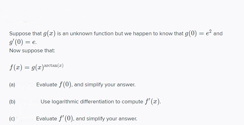 Answered Suppose That G X Is An Unknown Bartleby