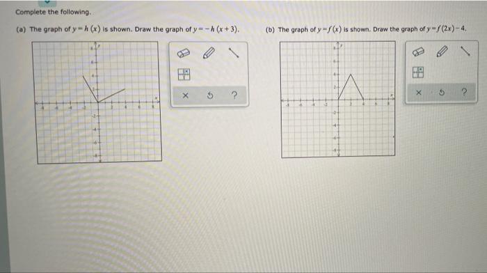 Answered Complete The Following A The Graph Bartleby