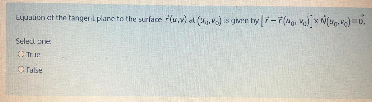 Answered Equation Of The Tangent Plane To The Bartleby