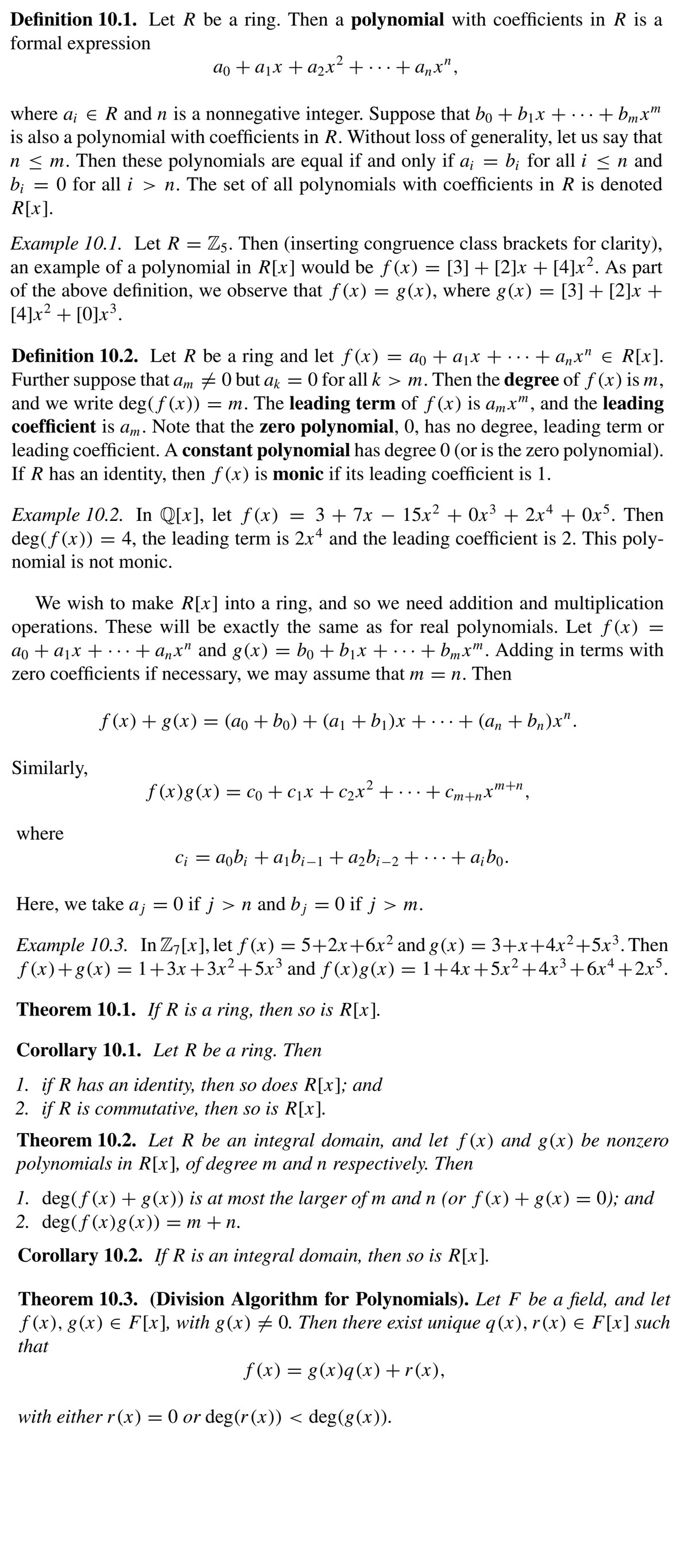 Answered 10 4 Let R Be An Integral Domain Show Bartleby