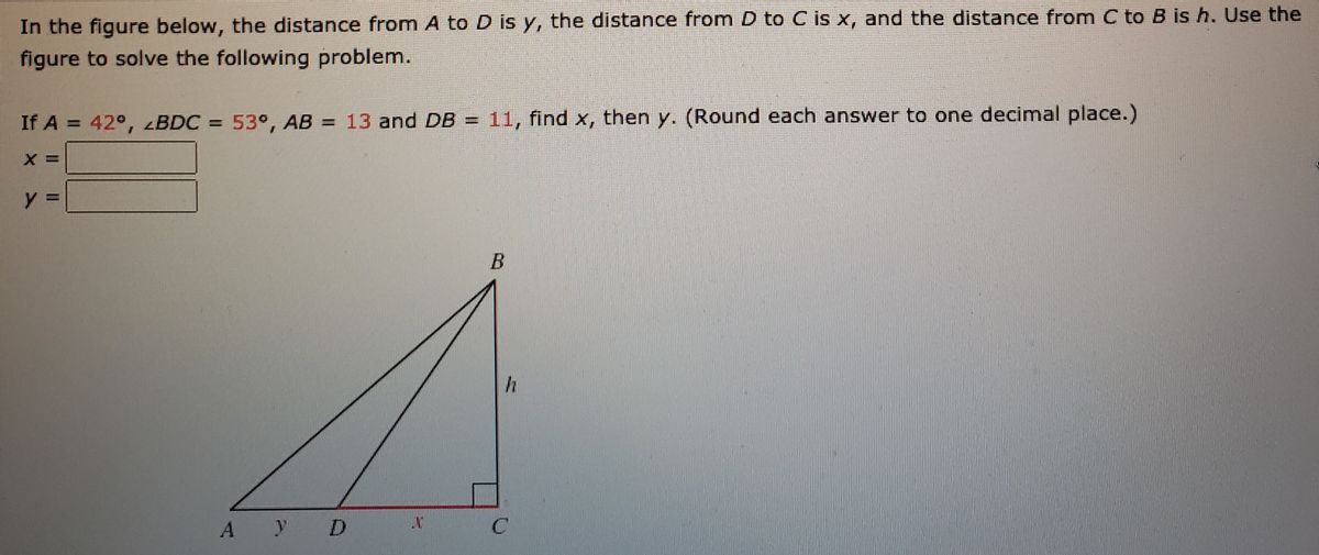 Answered: In The Figure Below, The Distance From… | Bartleby