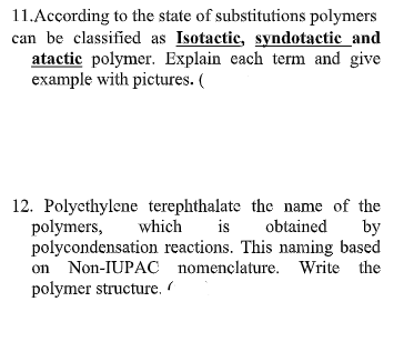 ipack naming of polymers
