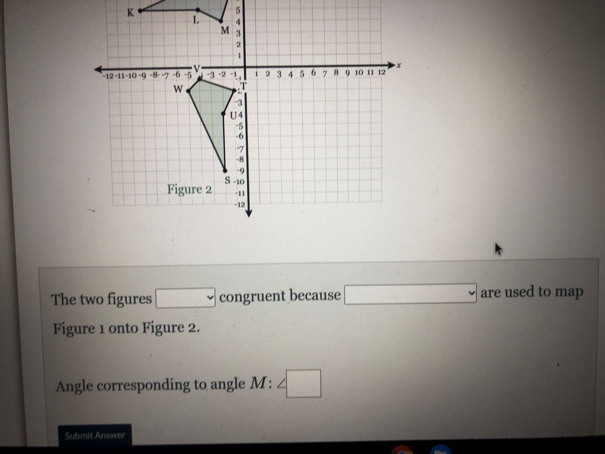 Answered Determine If The Two Figures Below Are Bartleby 7517