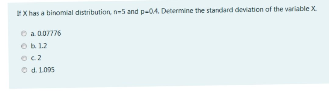 Answered If X Has A Binomial Distribution N 5 Bartleby