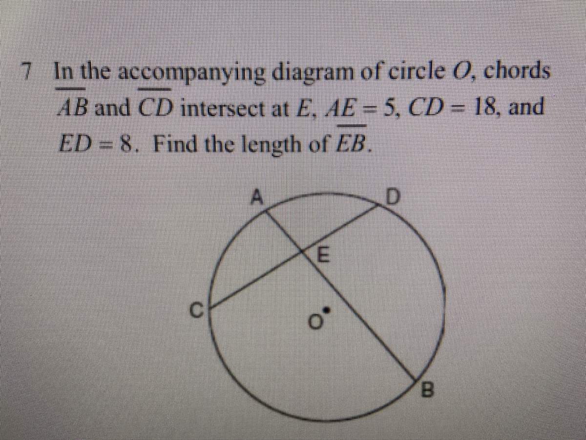 In The Accompanying Diagram