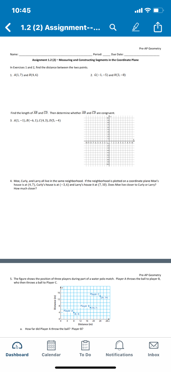 Answered In Exercises 1 And 2 Find The Distance Bartleby