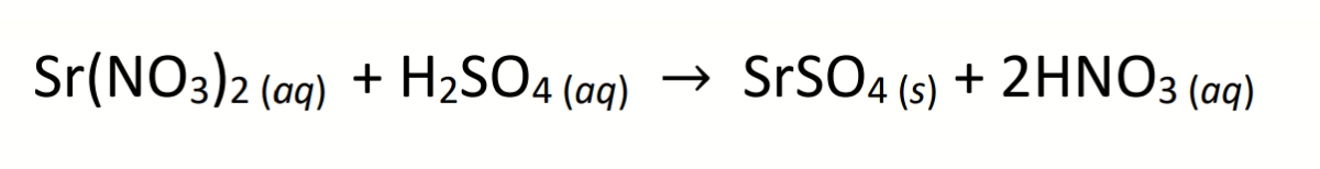Дополни схему реакции sr oh 2 srso4 h2o