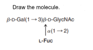 Answered Draw The Molecule B D Gal 1 Bartleby