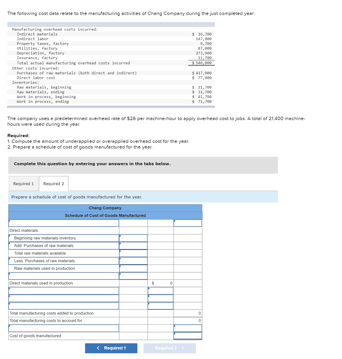 Answered: The following cost data relate to the… | bartleby