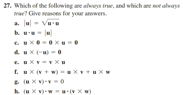 Answered 27 Which Of The Following Are Always Bartleby