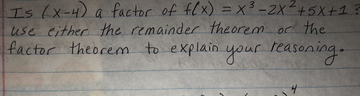 answered-is-x-4-a-factor-of-flx-x-2x-bartleby