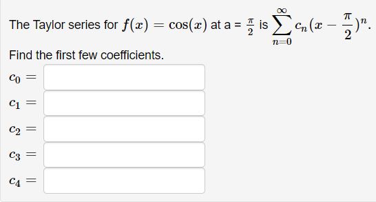 Answered The Taylor Series For F X Cos X At Bartleby