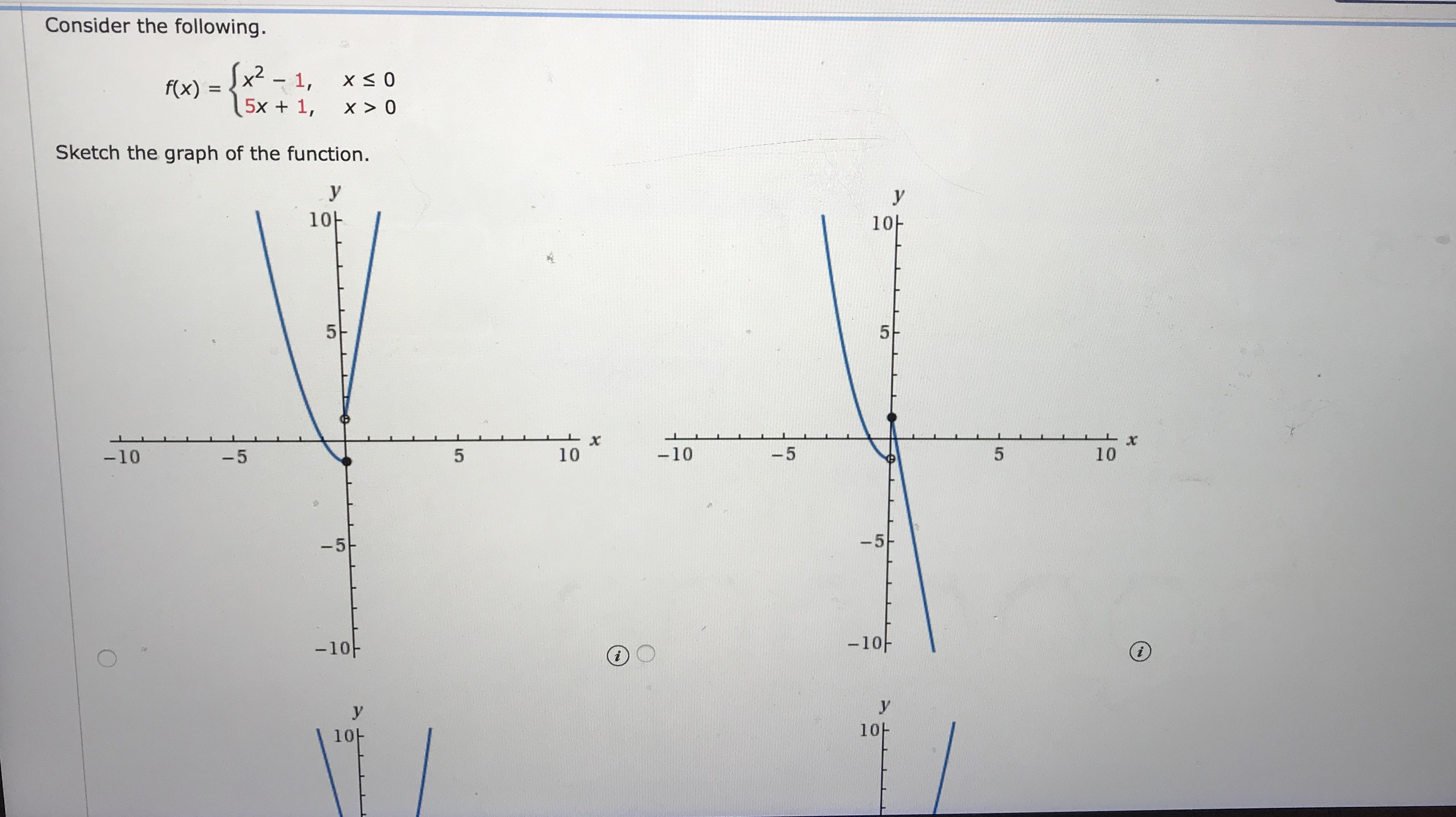 Answered Consider The Following X 1 F X 5x Bartleby