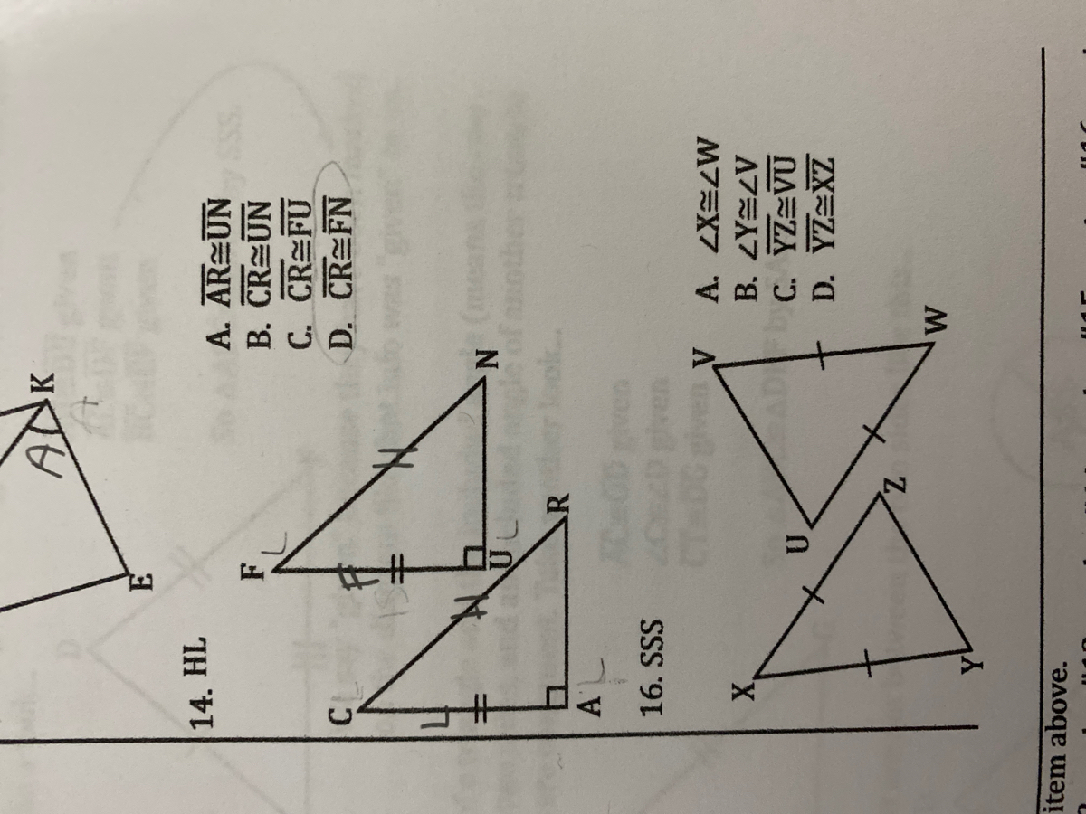 Answered 14 Hl A Arun B Cr Un C Cr Fu D Cr Bartleby