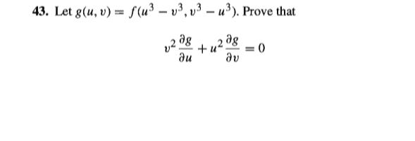 Answered 43 Let G U V F U V V U Bartleby