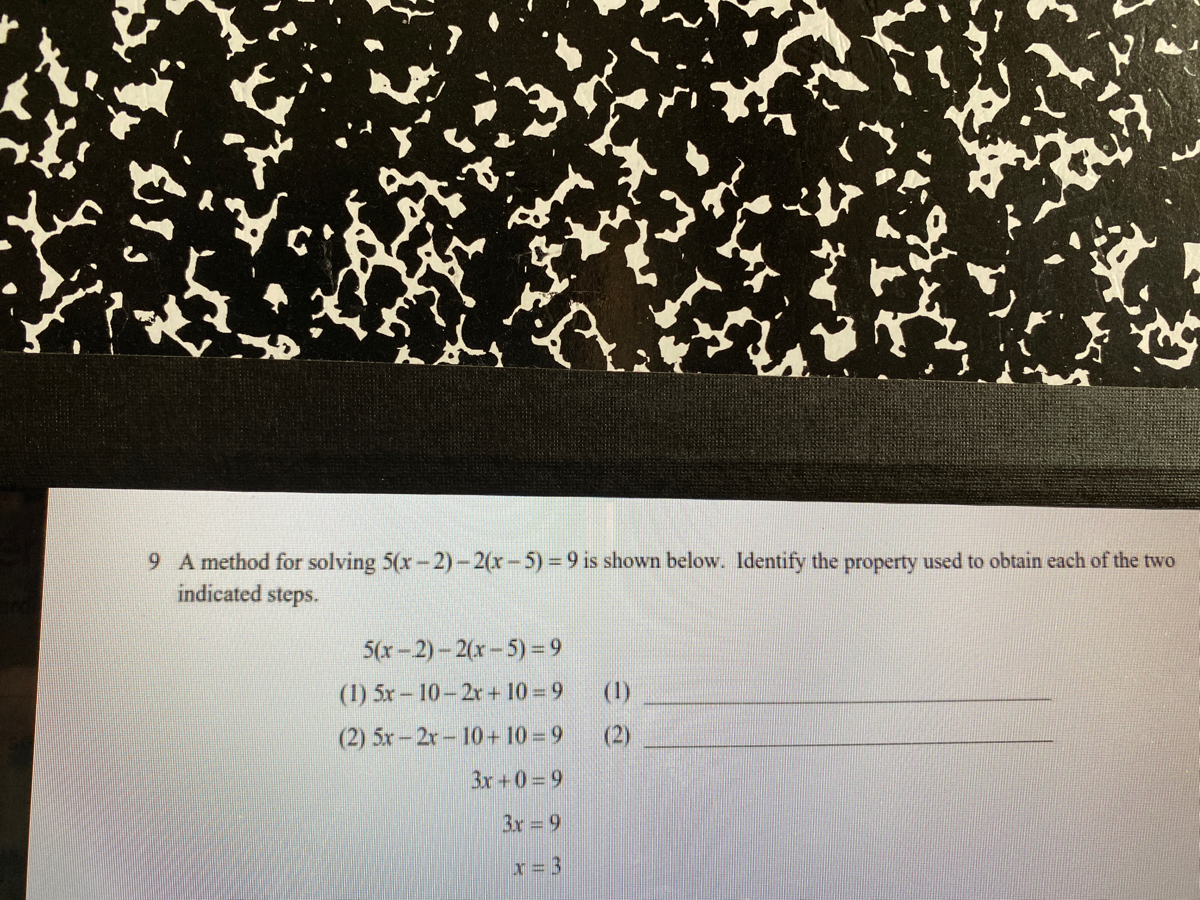 Answered 10 John Was Given The Equation 4 2a 3 Bartleby