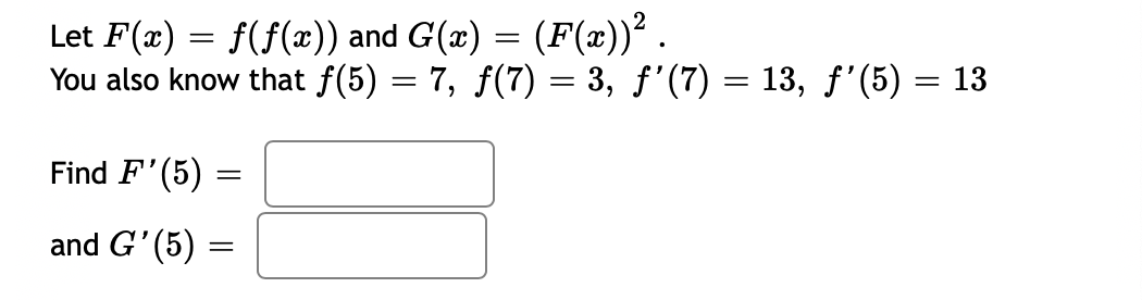 Answered Let F Ae F F X And G X F Ae Bartleby