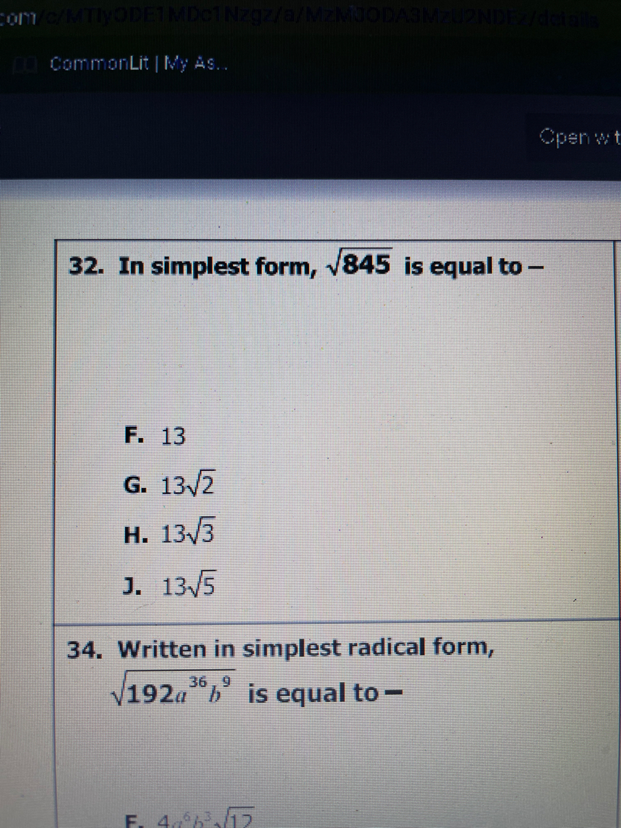 answered-32-in-simplest-form-v845-is-equal-to-bartleby