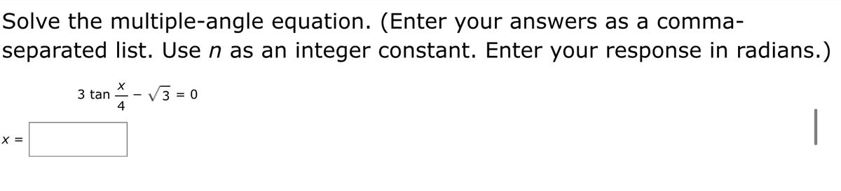 answered-solve-the-multiple-angle-equation-bartleby